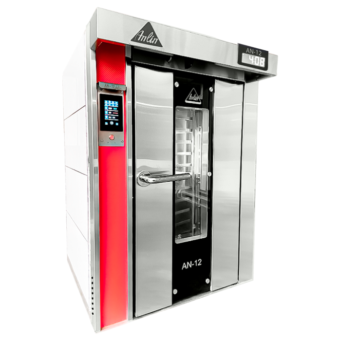 Horno Rotativo Táctil AN-12 Ti (12 Bandejas) 01